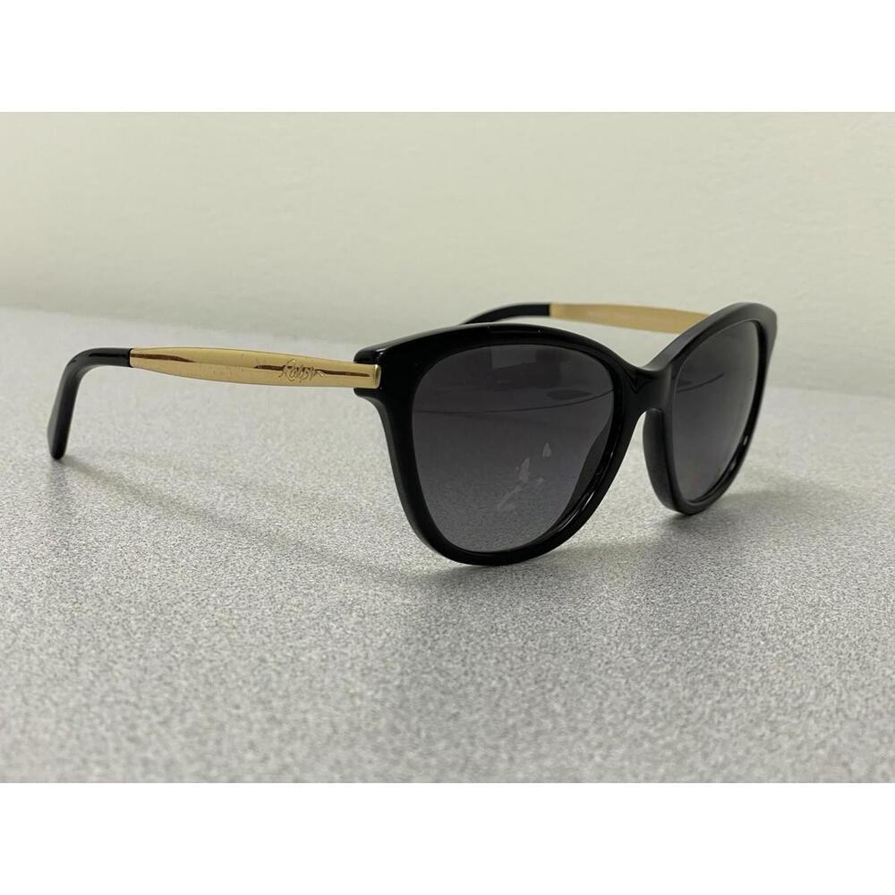 Ralph Lauren Black Cat Eye Gold Sunglasses RA5201 1265/T3 54 17 135 *FRAMES ONLY